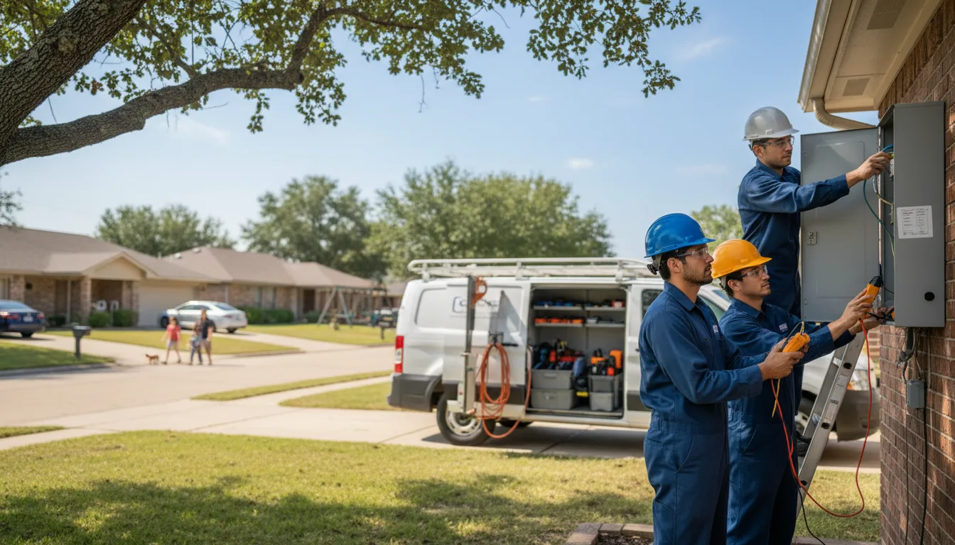 Certified electrician providing emergency electrical services in Pittsford, NY